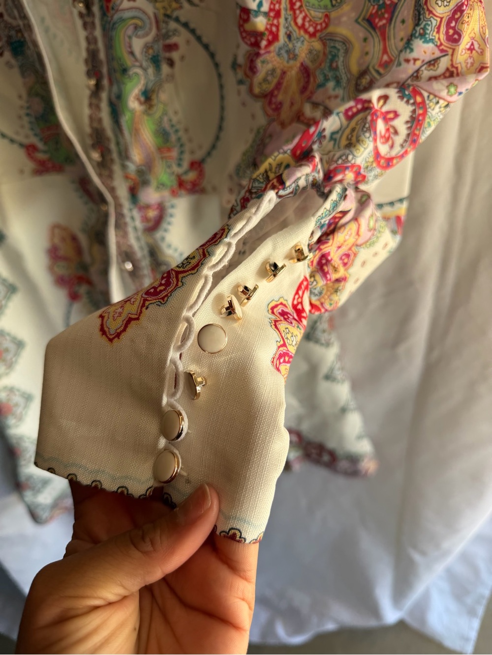 Beulah Paisely shirt dress - Picture 8 of 12
